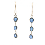 Sapphire Drop Earrings