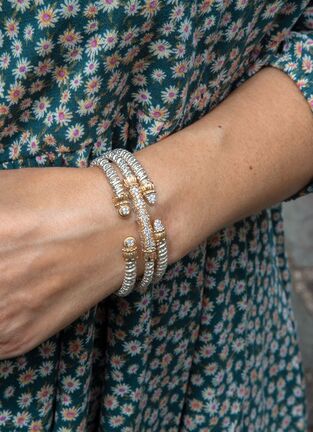 VAHAN 4mm Open Cuff Bracelet