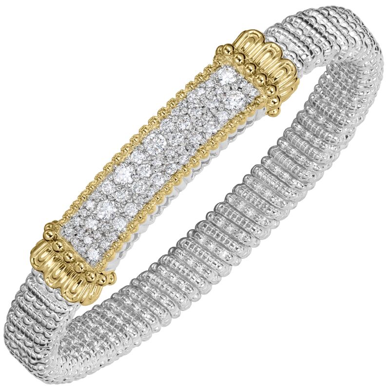 VAHAN 8mm Diamond Bar Bracelet