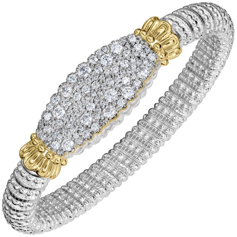 VAHAN 8mm Diamond Bangle Bracelet