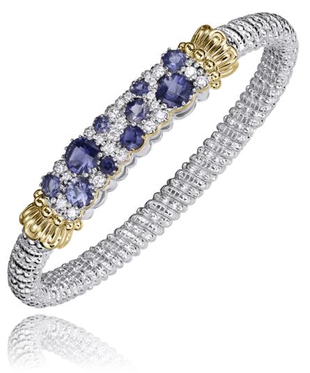 ALWAND VAHAN DIAMOND AND IOLITE BRACELET