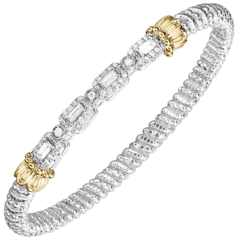VAHAN 4mm Diamond Bar Bracelet