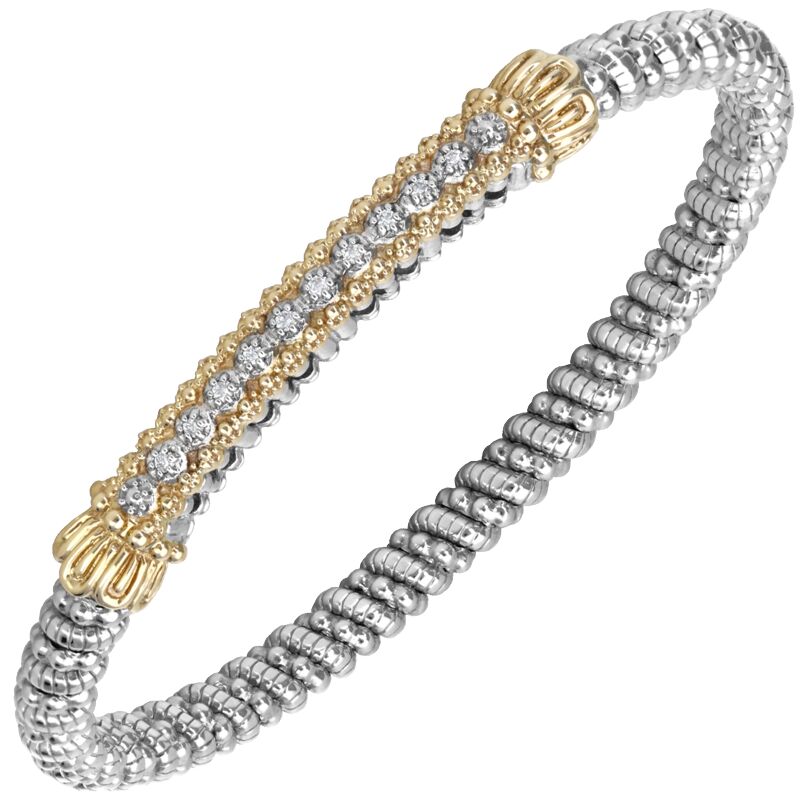 VAHAN 4mm Diamond Bar Bracelet