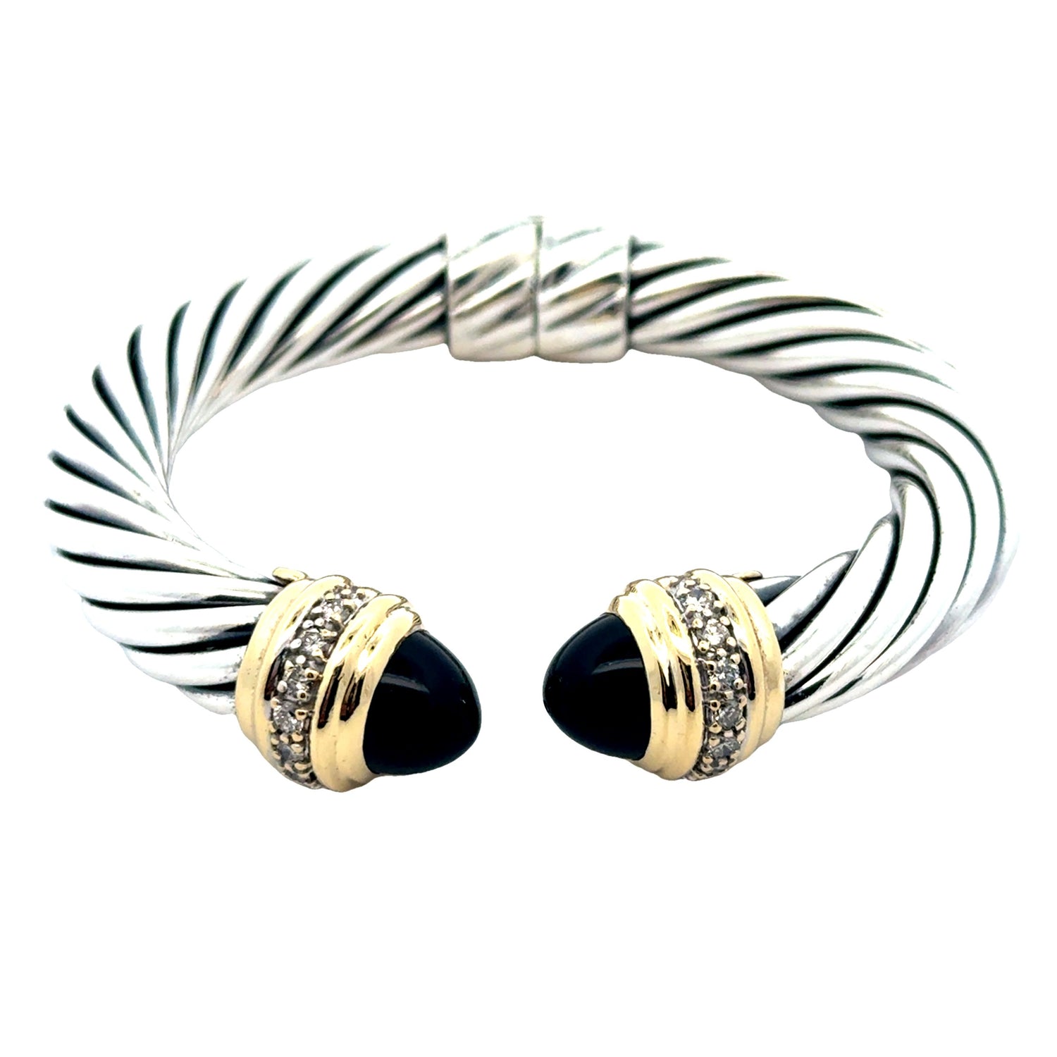 David Yurman Onyx Bracelet (Consignment)