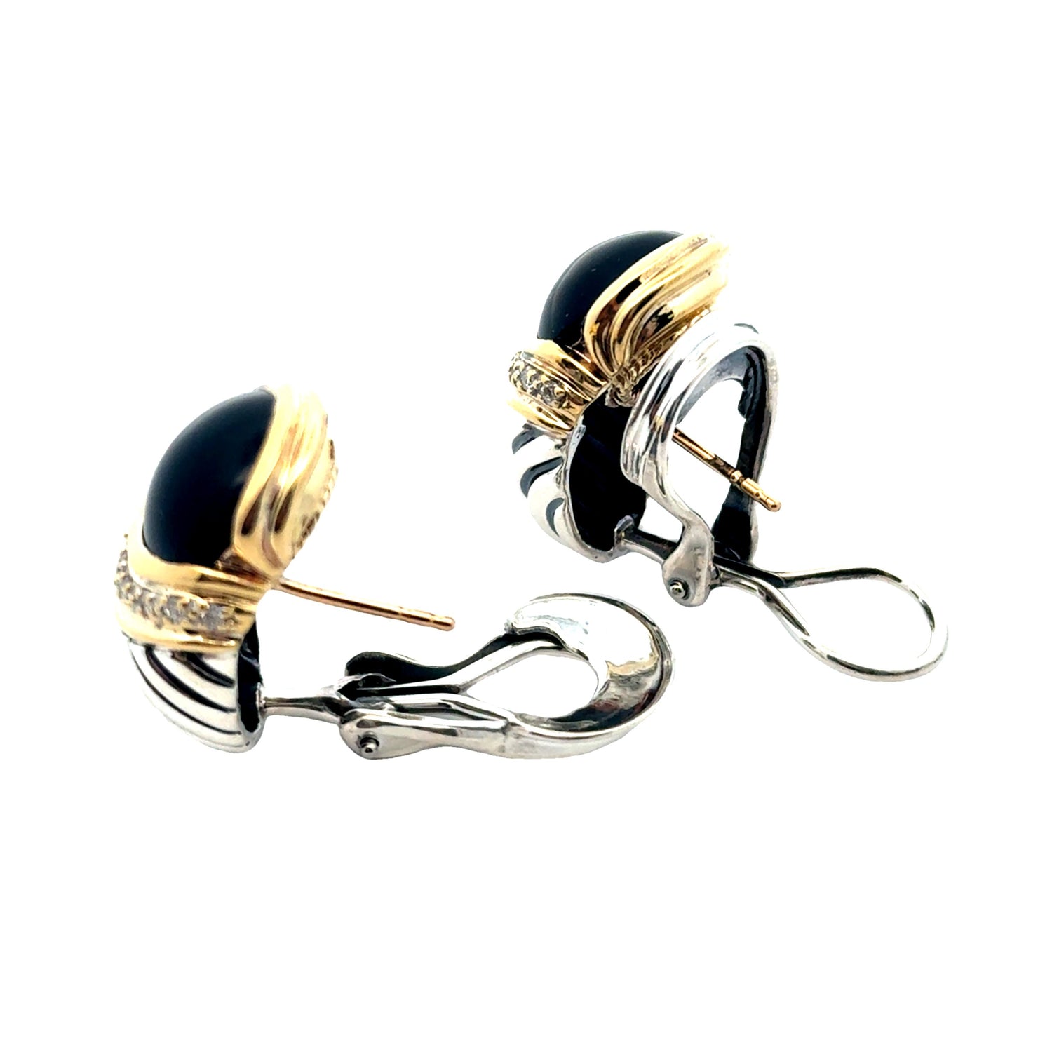 David Yurman Onyx Earrings (Consginment)