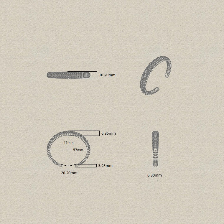 FACET BARCELONA Diamond Bangle Bracelet